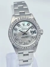 Rolex — Rolex Datejust 26mm 69240 MOP Diamond Dial Diamond Bezel Oyster — Watch — resale