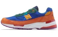 [M992MC] -- New Balance NB 992 -Color 复古 低帮 训练跑步鞋 男女同款 橘蓝 美产 2