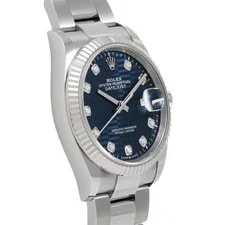 Rolex Datejust 36 126234G 36mm Stainless Steel Blue #WW914 3