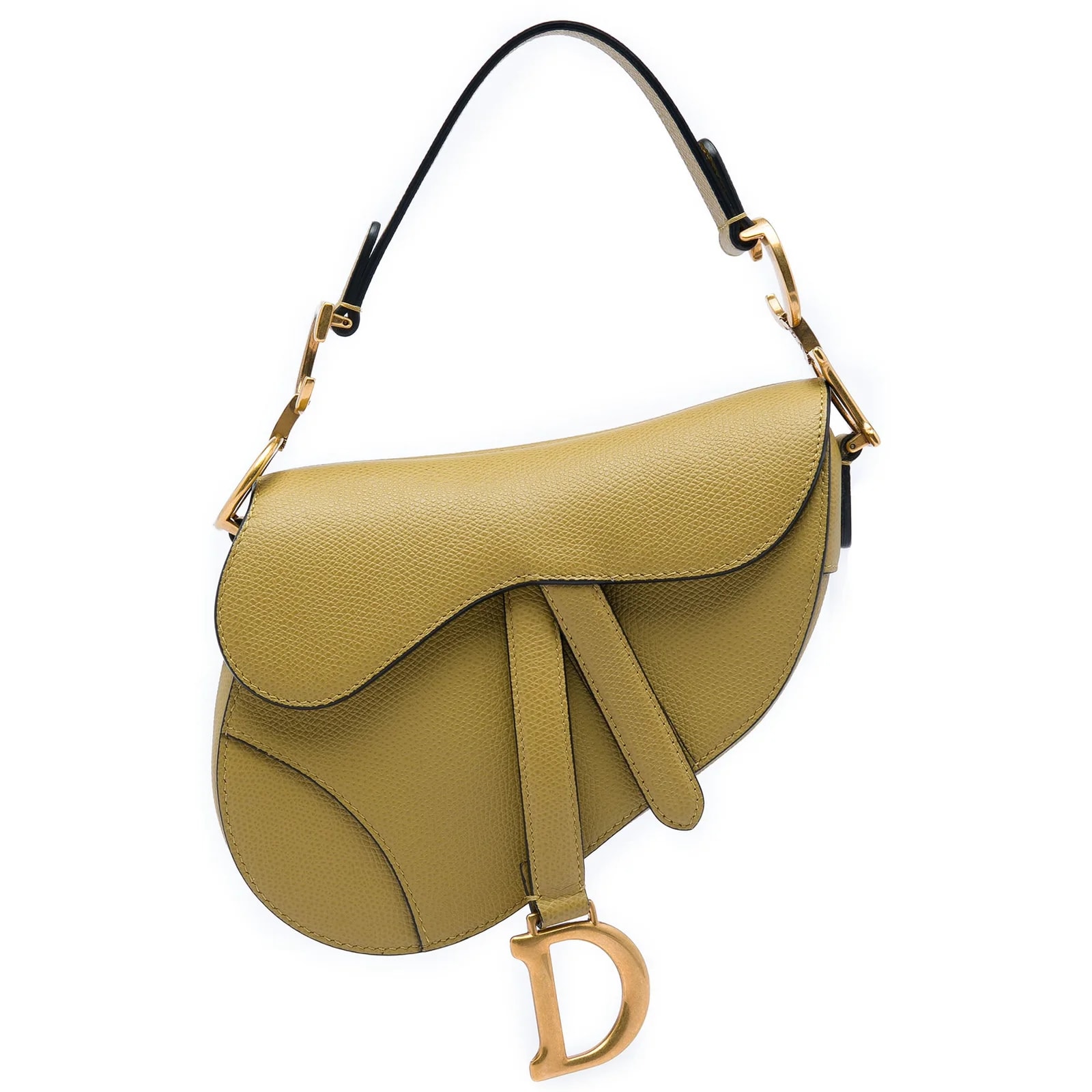 Dior — Mini Grained Saddle — Handbag — resale