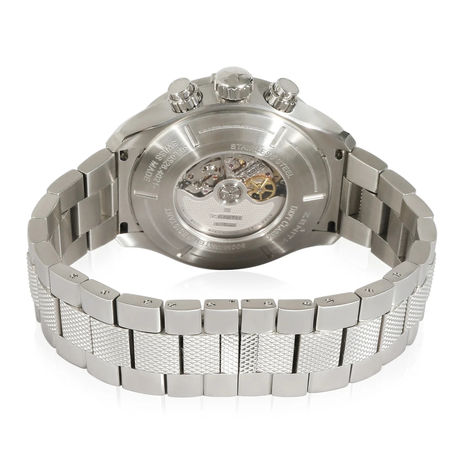 Zenith Defy Classic 03.0526.4021 Stainless Steel Silver Wrist 2