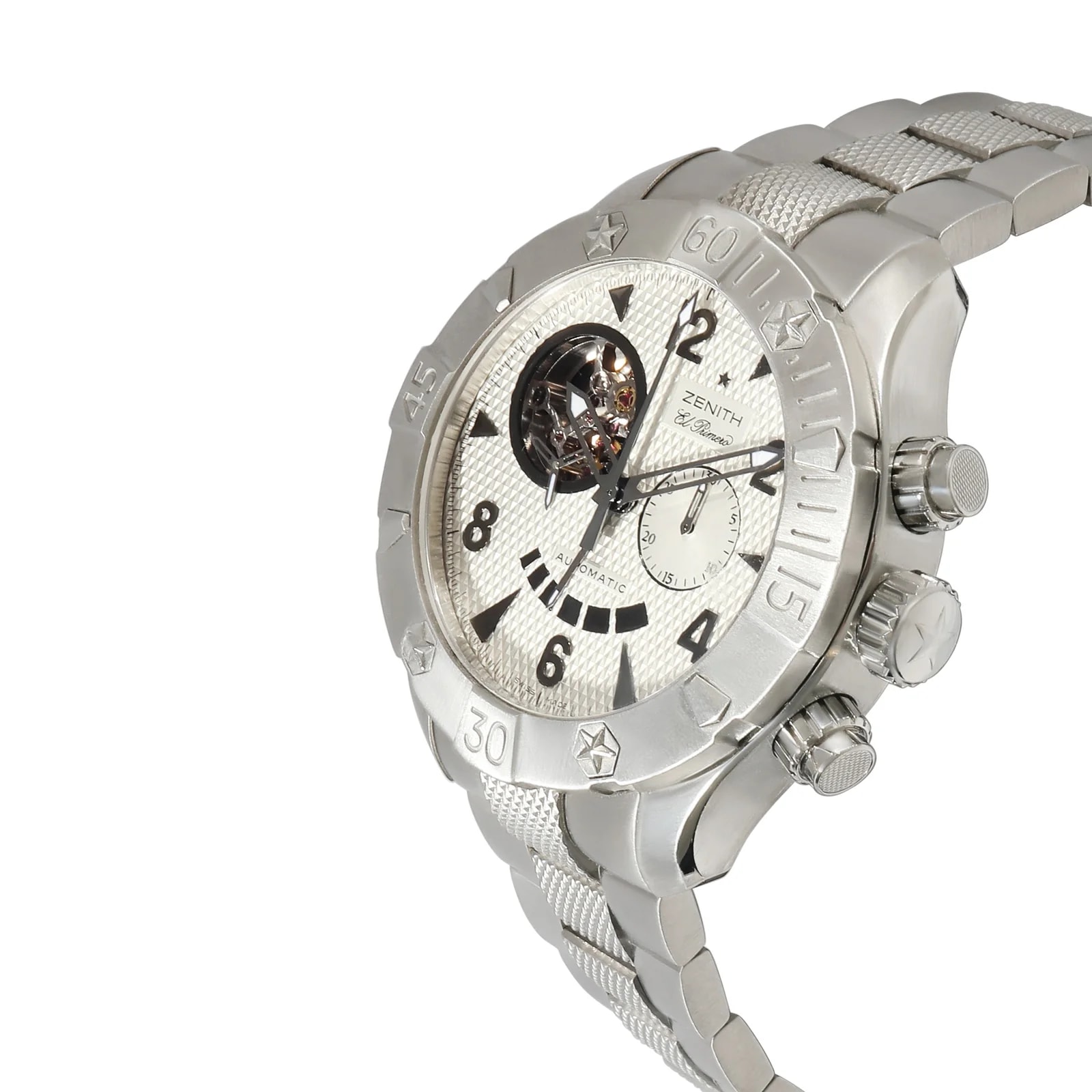 Zenith Defy Classic 03.0526.4021 Stainless Steel Silver Wrist 3