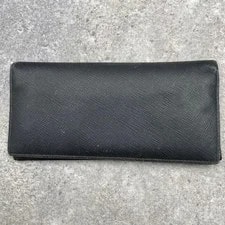 Prada Long Wallet Folded Wallet From Japan 3