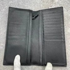 Prada Long Wallet Folded Wallet From Japan 4
