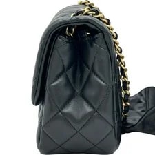 Chanel Frill Strap Flap AS2203 30 Series GHW #495 2