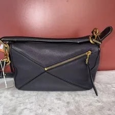 Authentic Loewe Puzzle Small in Grained 3