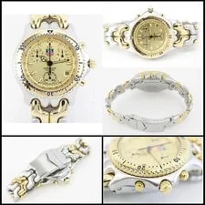 TAG Heuer Sena Model CG1121-0 Cell Series Chronograph Quartz 3