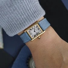 Cartier Small Tank Louis 18k Gold W1512856 Quartz 22mm 2