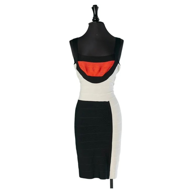 Herve Léger — Rayon Sleeveless Dress Herve Leger — Clothing — resale
