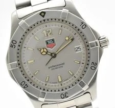 TAG Heuer — 【Near 】 TAG Heuer Professional 2000 WK1112 Silver 38mm Quartz — Watch — resale