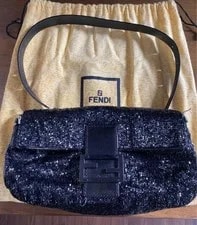 Fendi — Fendi Beaded Mamma Bucket Hand/ in Auth — Handbag — resale