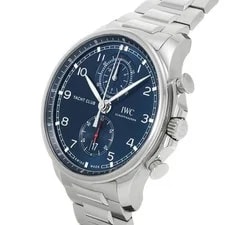 IWC Portugieser IW390701 44.6mm Stainless Steel Blue #WW9118 2