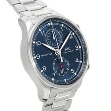 IWC Portugieser IW390701 44.6mm Stainless Steel Blue #WW9118 3