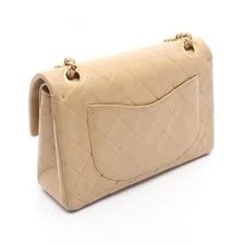Chanel Matelasse W Flap Chain Lamb Sheep GHW CC 2
