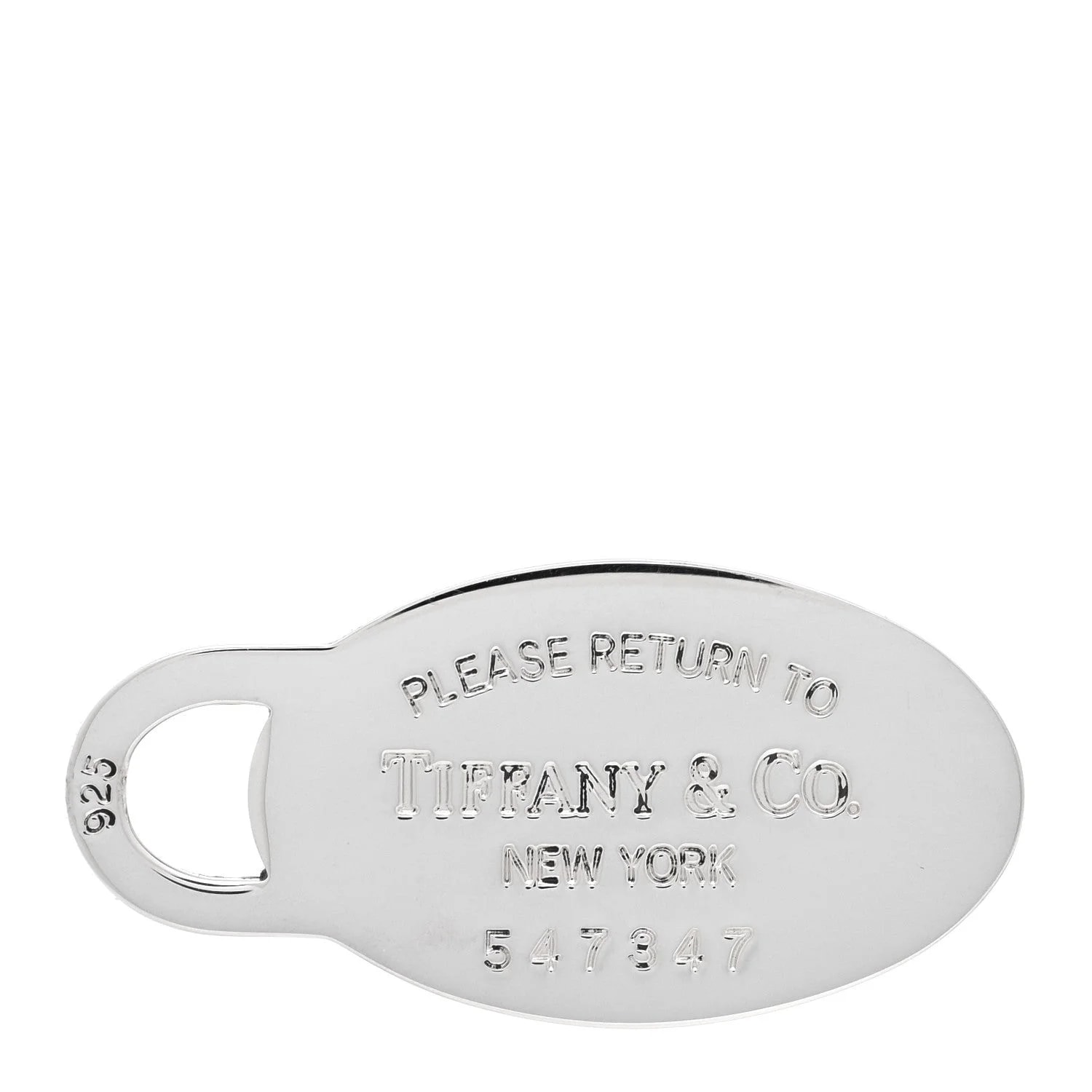 Tiffany & Co. — Return To Tiffany Oval Tag Charm — Jewelry — resale