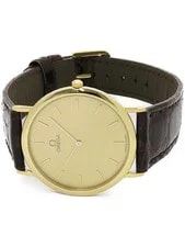 Omega de Ville Quartz Gold Stainless Steel From Japan 2