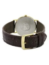 Omega de Ville Quartz Gold Stainless Steel From Japan 3