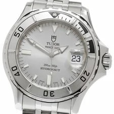 Tudor — Tudor Prince Date Hydro Note 89190P Silver Automatic SS Hydronote — Watch — resale