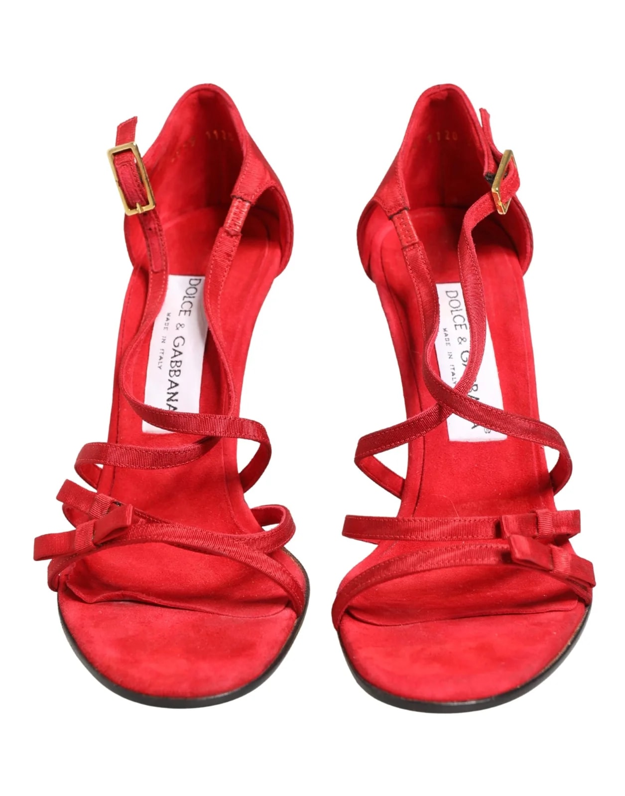 Dolce & Gabbana — Dolce & Gabbana Calf Strappy — Designer Shoe — resale