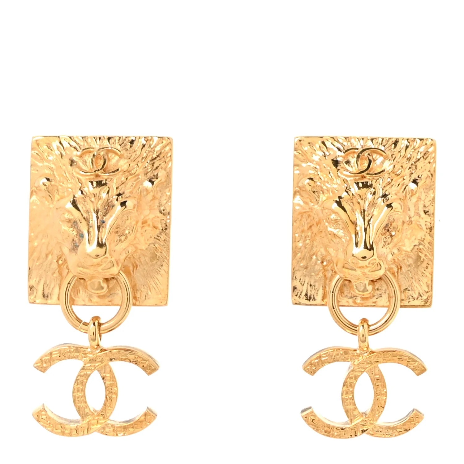 Chanel — Metal CC Lion — Jewelry — resale