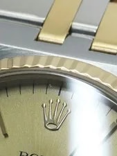 Rolex Oyster Quartz Datejust 17013 36mm Champagne Gold Dial Stainless Box #T094 4