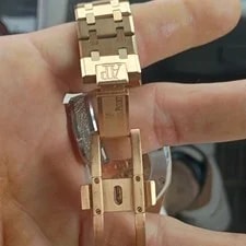 Audemars Piguet Royal Oak Automatic Rose Gold Black Dial 4