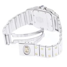 Cartier Santos Galbé LM W20011C4 29mm SS Beige #C21641 3
