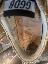 Golden Goose Glitter Leopard Print Italian Model Limited Edit 4