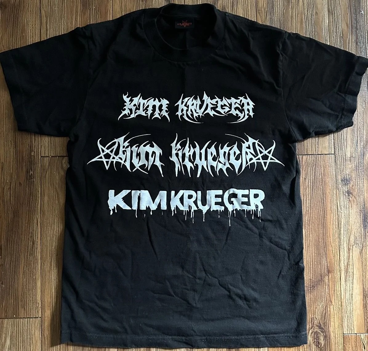 Kim Krueger Patches Tee — streetwear — resale