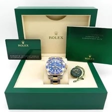 Rolex 116613LB Submariner 18K/SS Blue Dial 2