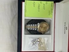 Tudor Classic Date 38 Mm Steel 18K Yellow Gold Diamond Dial 21013No Return 3