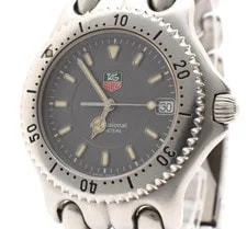 ▶️Tag Heuer Professional 200m WG1113-0 Gray Dial Quartz Swiss Made 3