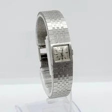 Rolex Precision 2621 750WG/SS Manual Winding Silver Auth 3