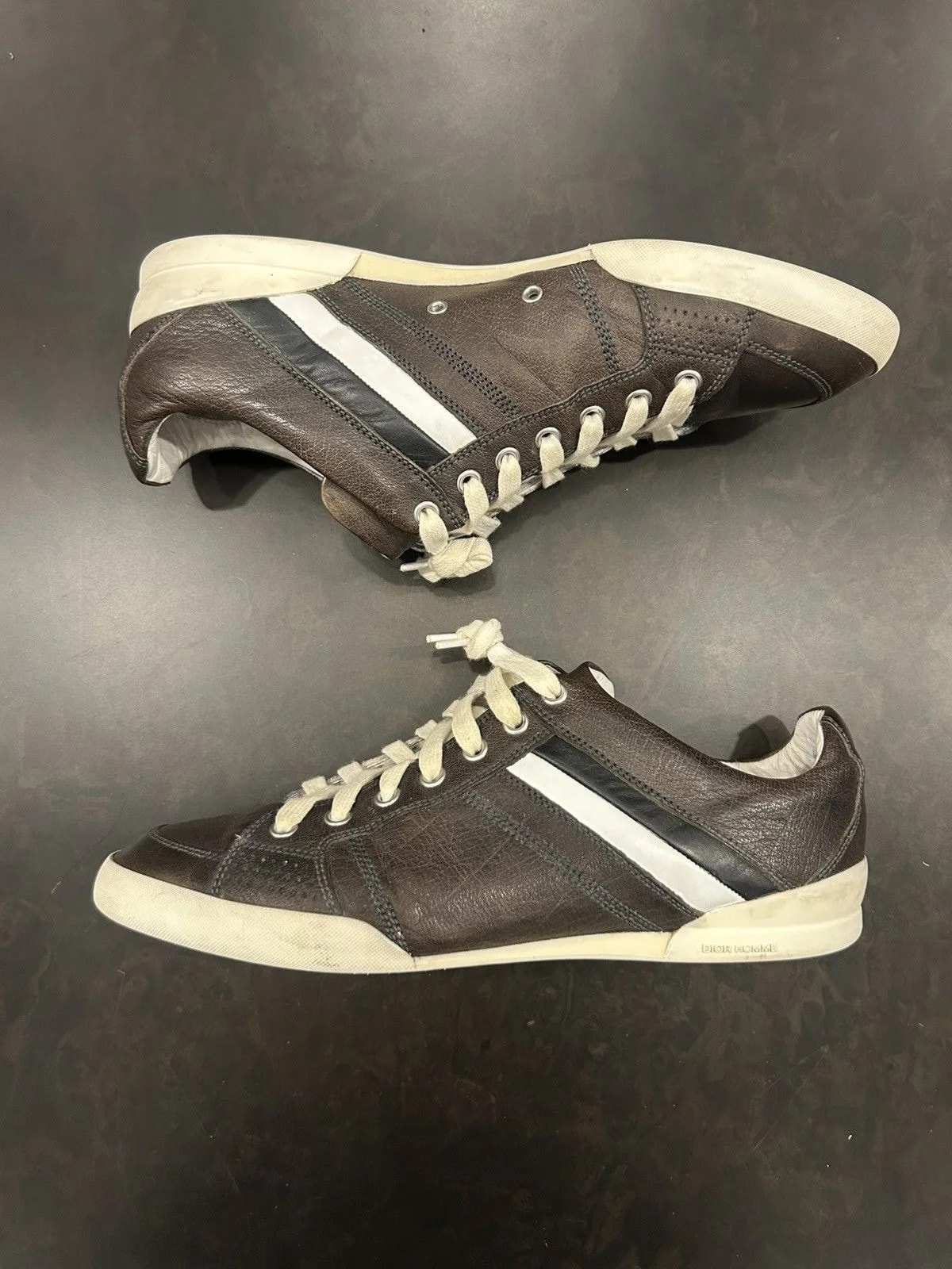Dior — Homme B18 Hedi Slimane Double Stripe GAT — Sneaker — resale