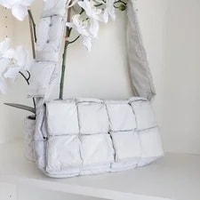 Bottega Veneta — Bottega Veneta Padded Tech Cassette Crossbody — Handbag — resale