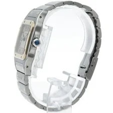 Cartier Santos Galbe LM Two-tone W20011C4 K18YG/Stainless Steel mensWa... 3