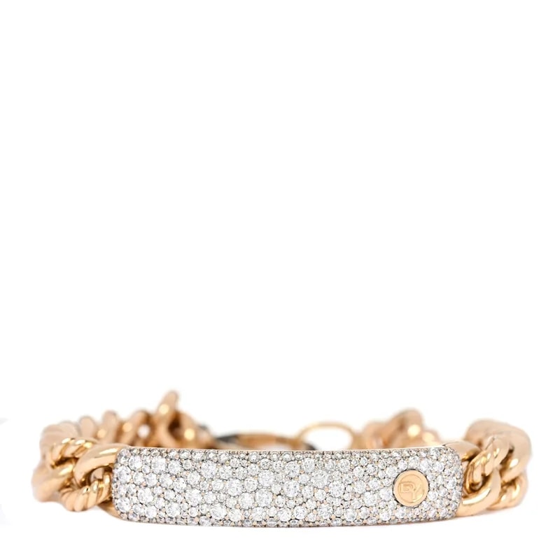 David Yurman — 18K Yellow Gold Belmont ID — Jewelry — resale