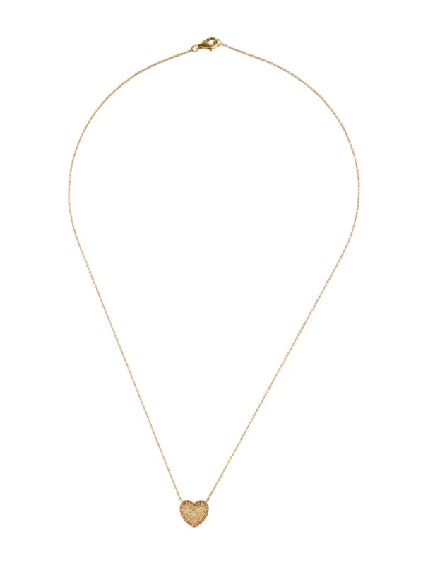 Emily P. Wheeler — 18K Lucy Heart Pendant Necklace — Jewelry — resale