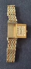 Jaeger-LeCoultre Reverso Two-Tone Bracelet White Dial Manual Swiss Small Sec 3