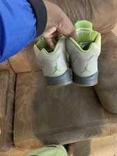 Jordan Air 5 / Mid Top Lace-Up Basketball 3