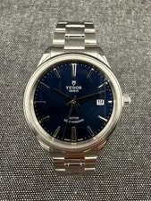 Tudor — Tudor Style 38mm Blue Sunburst Dial – Ref. 12500 – ! — Watch — resale