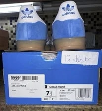 Size 7.5/’s Size 8.5 -Adidas Gazelle Indoor Bird Gum 2