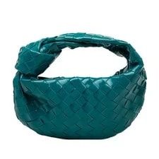 Bottega Veneta — Bottega Veneta Mini Jodie Hobo Peacock — Handbag — resale