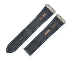 Cartier Santos Part Calf Leather Blue Strap From Japan 2