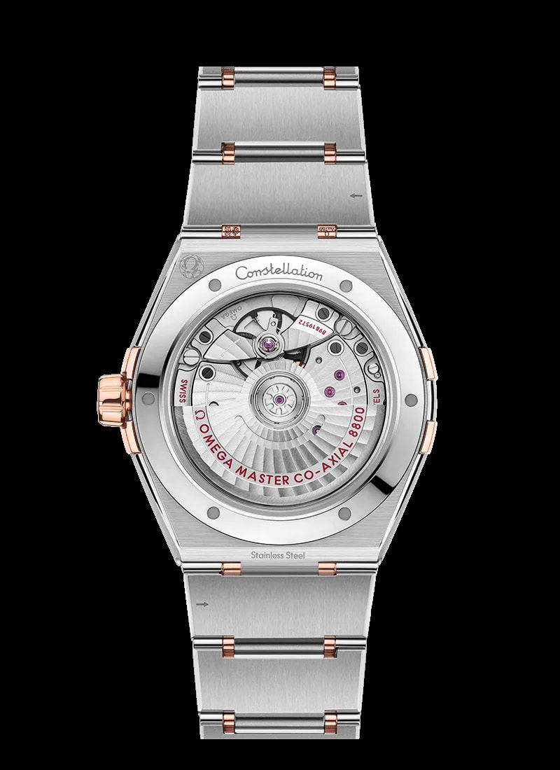 Omega Constellation Co-Axial Master Chronometer Stainless Steel & Sedna™ Gold & Diamonds Lady’s 4