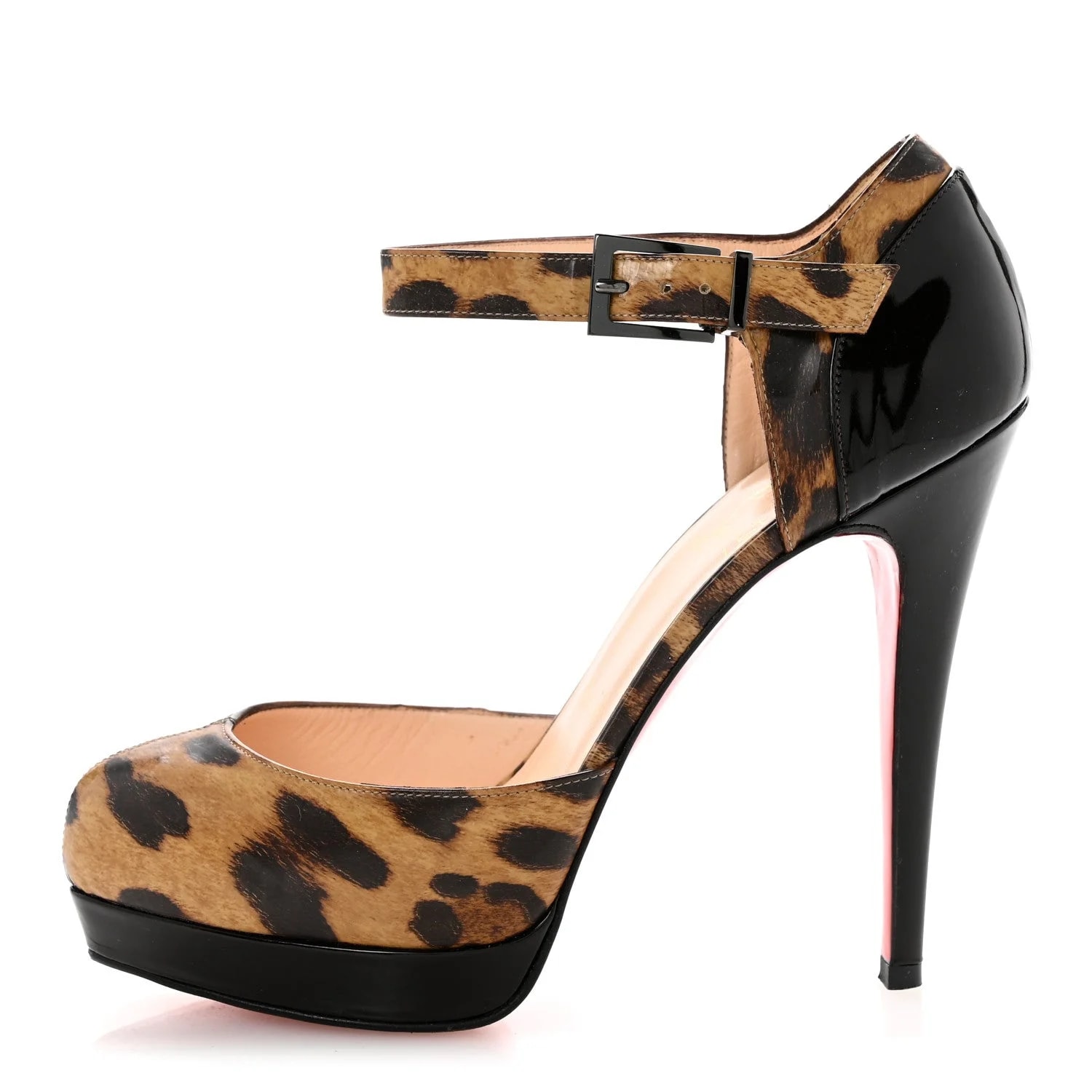 Christian Louboutin — Leopard Pilot 120 36.5 — Designer Shoe — resale