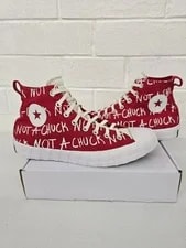 Converse — Converse UNT1TL3D Embroidered High NOT A Chuck 10.5M — Sneaker — resale