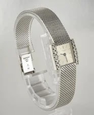 1970s Patek Philippe 18K White Gold w/Diamonds REF. 3285/58 4