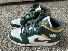 Air Jordan — Air Jordan 1 Mid Sonics ’S Size 7 Great Condition! 554724-371 — Sneaker — resale