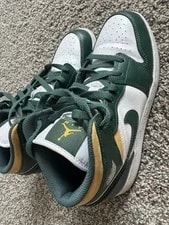 Air Jordan 1 Mid Sonics ’S Size 7 Great Condition! 554724-371 2